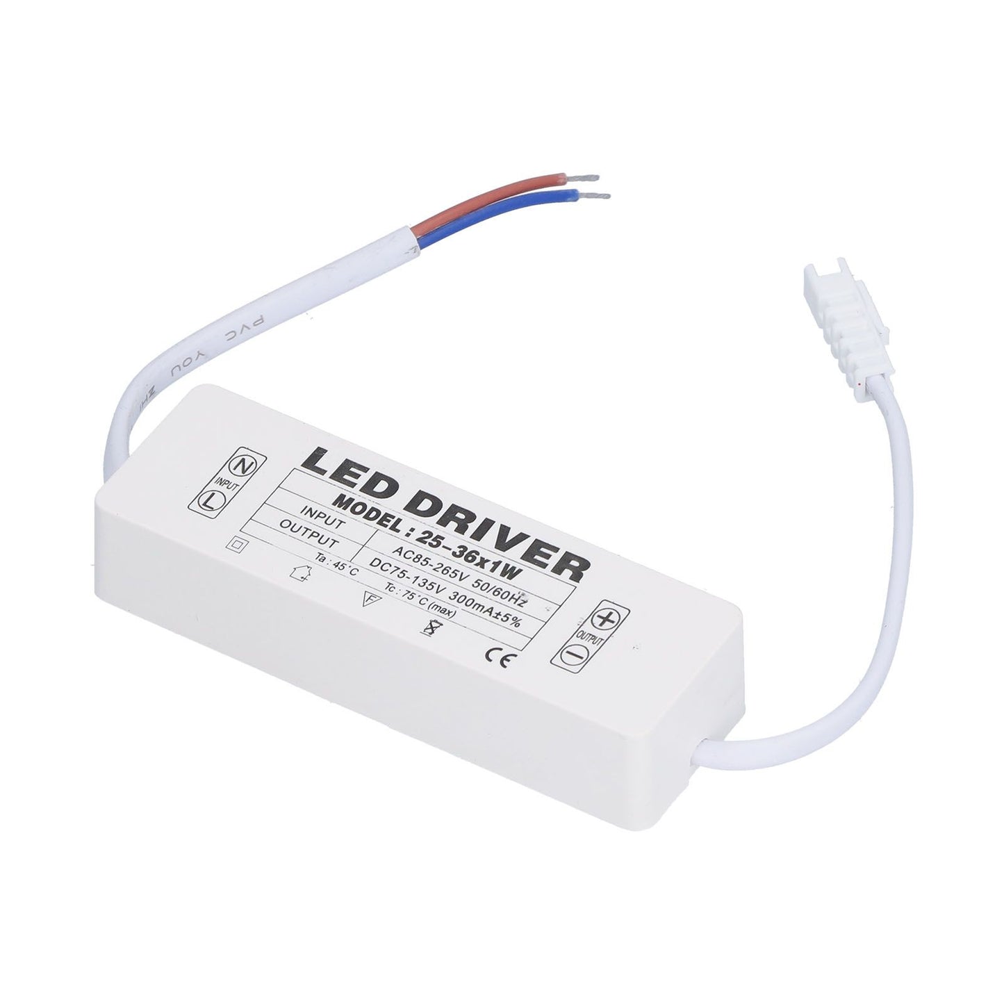 LED Driver Protection Function Good Heat Dissipation Small Size Convenient Use DIY Power Drive Connector for Household