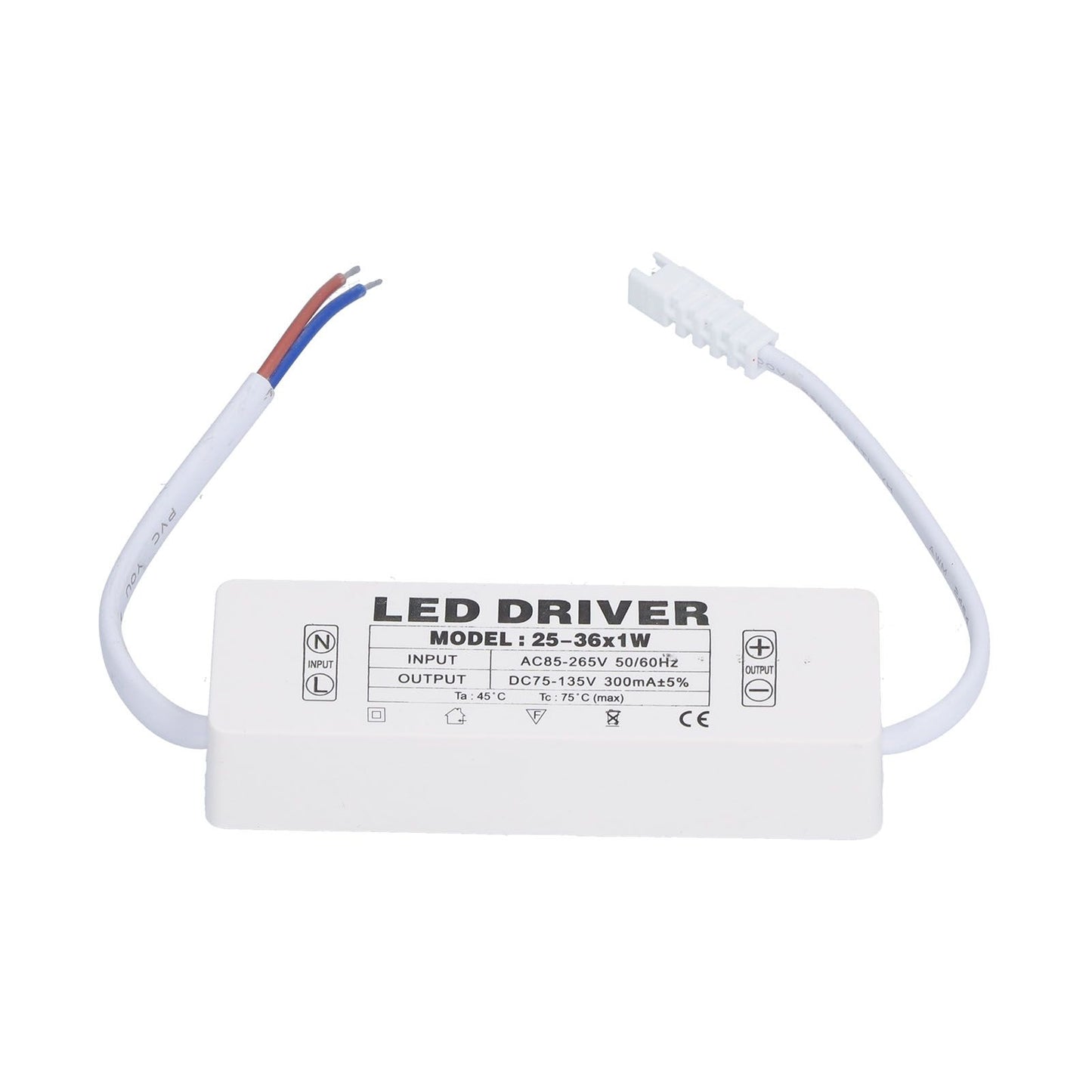 LED Driver Protection Function Good Heat Dissipation Small Size Convenient Use DIY Power Drive Connector for Household