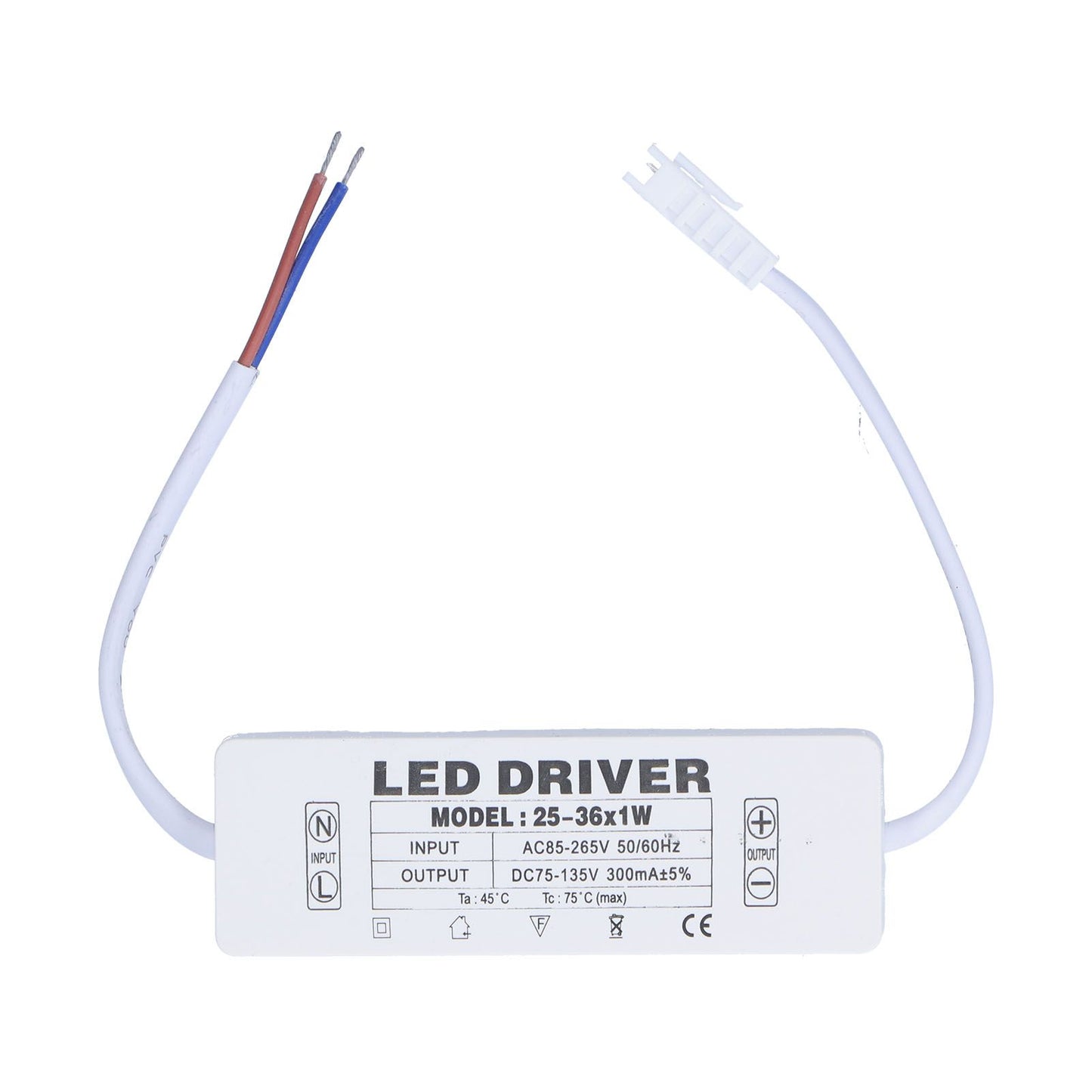 LED Driver Protection Function Good Heat Dissipation Small Size Convenient Use DIY Power Drive Connector for Household