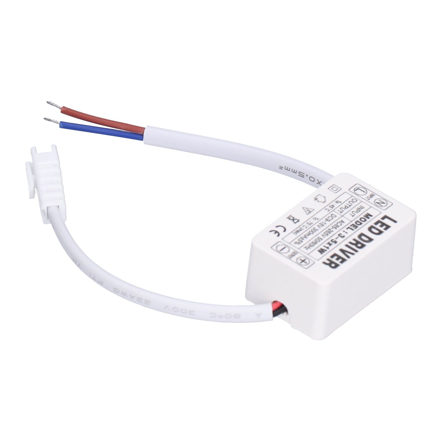 LED Driver 300mA 9‑18VDC Small Size Easy Installation Good Heat Dissipation LED Transformer for Home