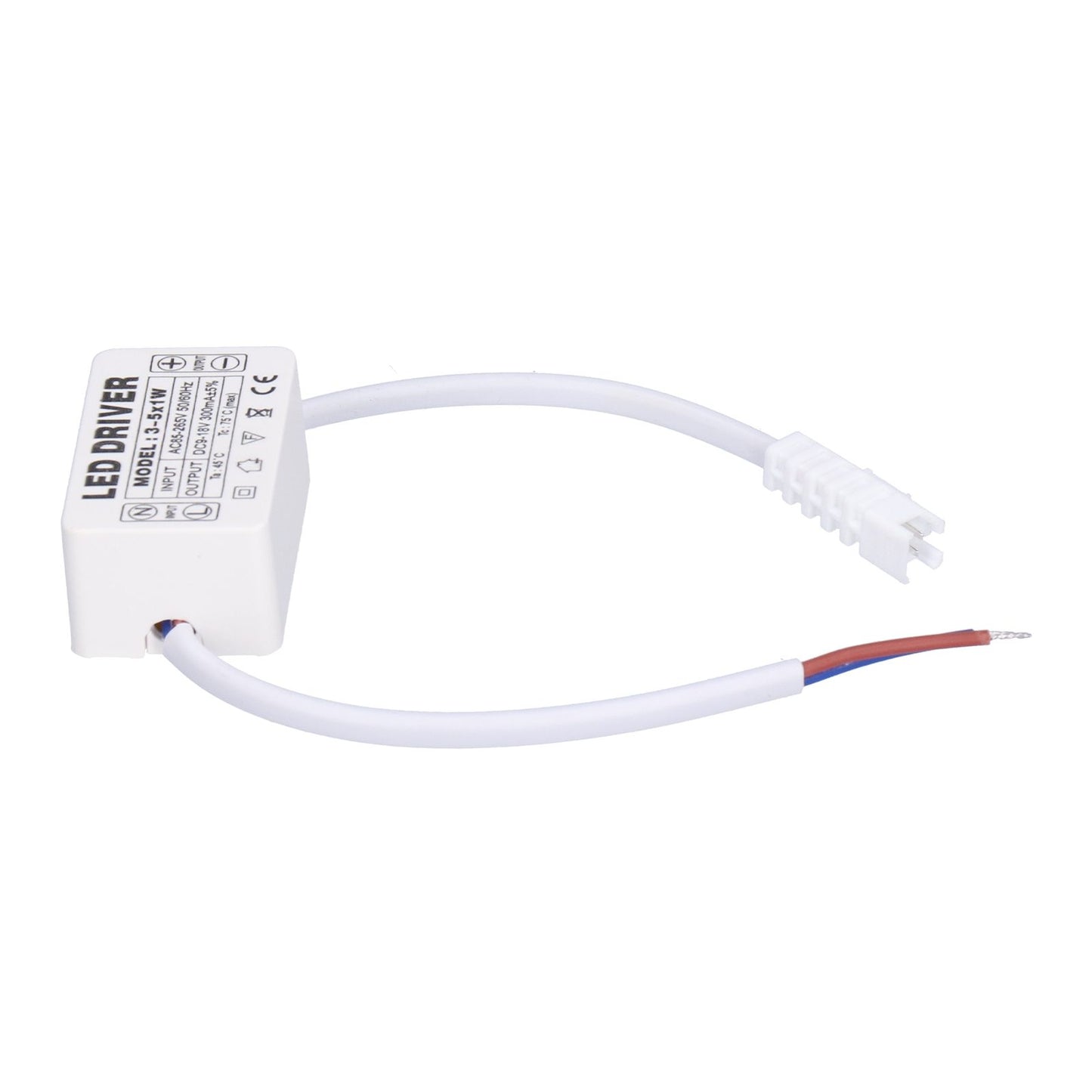 LED Driver 300mA 9‑18VDC Small Size Easy Installation Good Heat Dissipation LED Transformer for Home