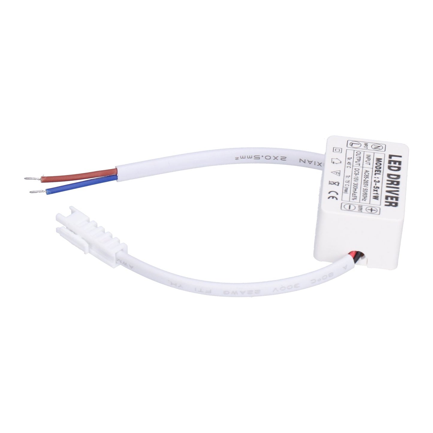 LED Driver 300mA 9‑18VDC Small Size Easy Installation Good Heat Dissipation LED Transformer for Home