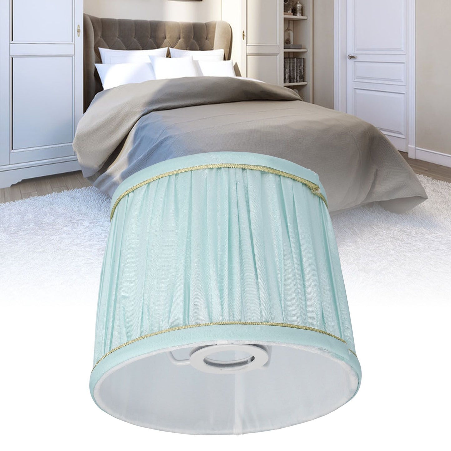 Chandelier Lampshade Fabric Light Cover Wall Lamp Shade for E14 Lamps Home Decoration