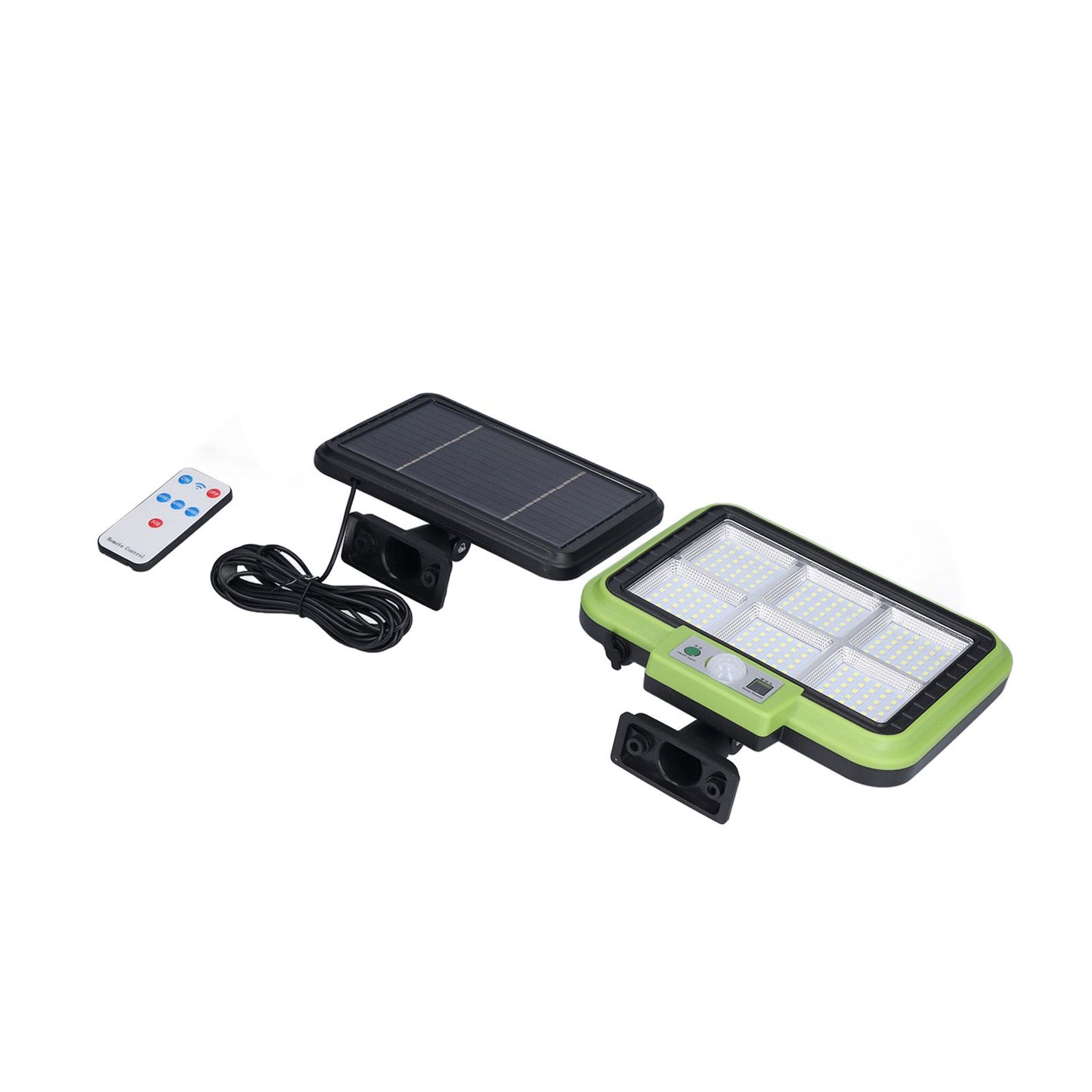 Solar Light Rotatable Panels Rechargeable Battery Motion Sensor Function Waterproof Lighting Device for Yards