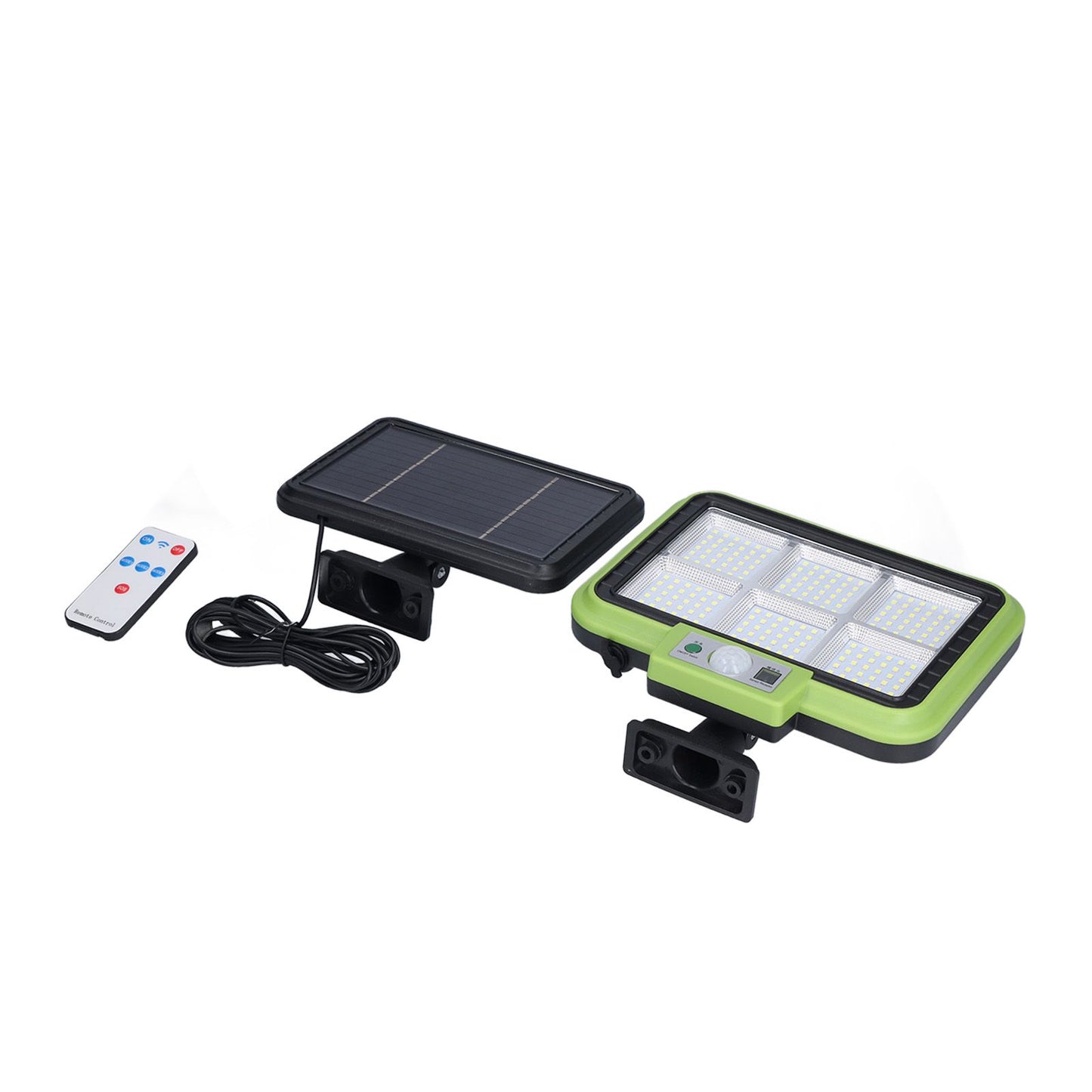 Solar Light Rotatable Panels Rechargeable Battery Motion Sensor Function Waterproof Lighting Device for Yards