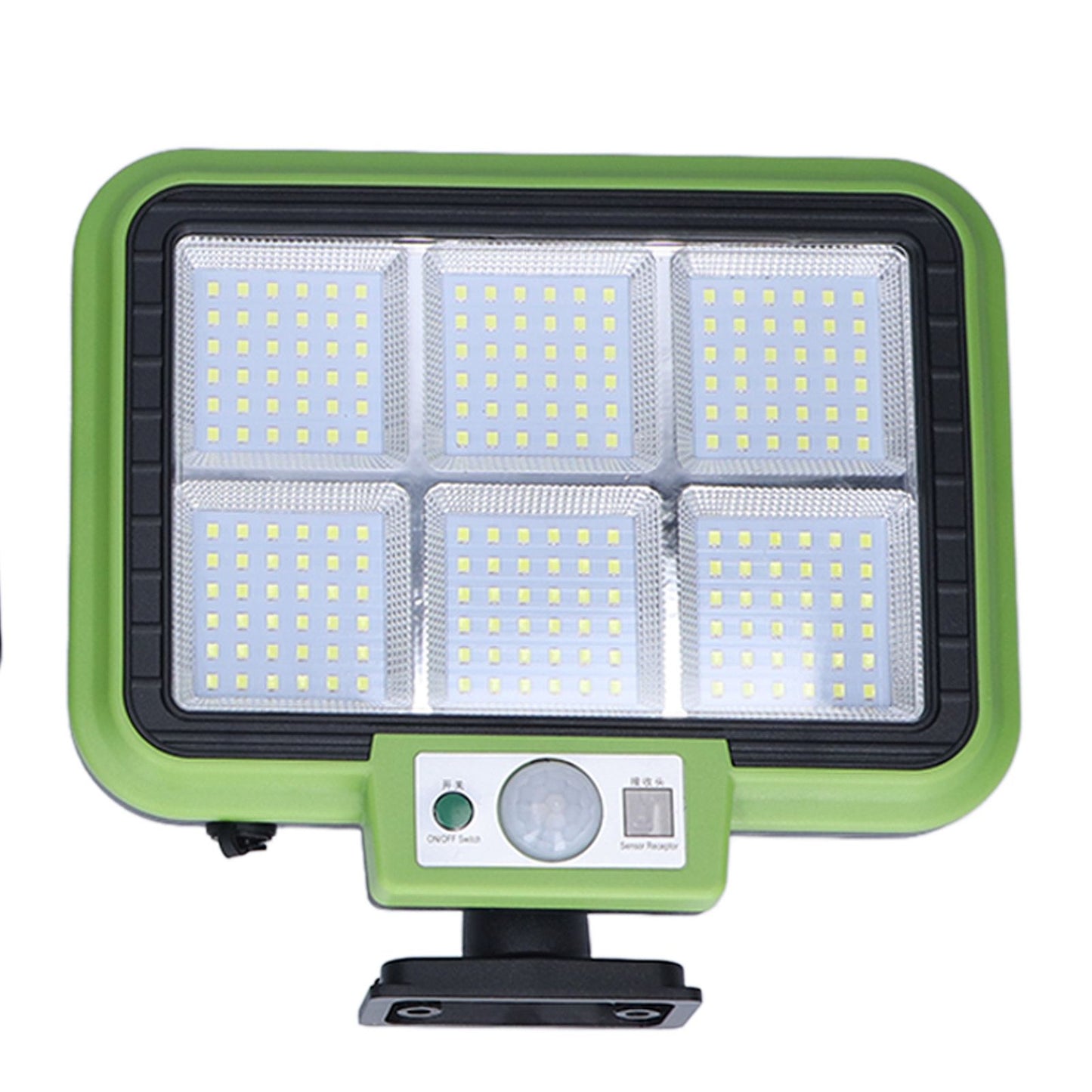 Solar Light Rotatable Panels Rechargeable Battery Motion Sensor Function Waterproof Lighting Device for Yards