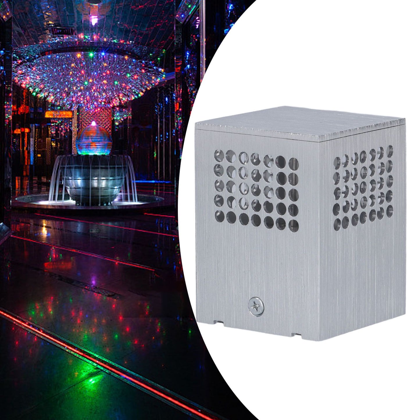 LED RGB Wall Lamp 3W KTV Indoor Wall Decoration Lamp for Corridor Aisle Bedside Background 85‑265V
