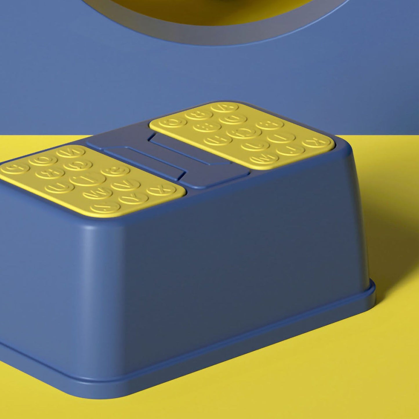 Toilet Step Stool Plastic Non Slip Heavy Duty Rollover Prevention Tool for Baby Children Red 2 Layers