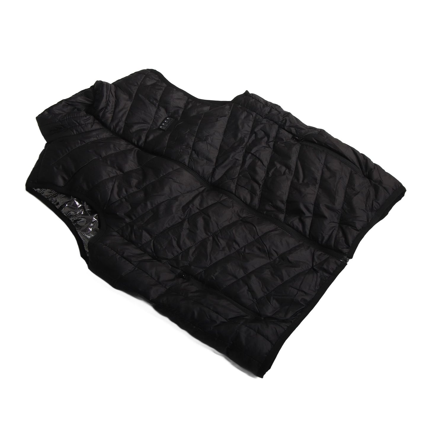 Heated Vest with USB Port Black 4 Control 17 Zone Heating Smart Heating Vest for Outdoor Motorcycle Camping