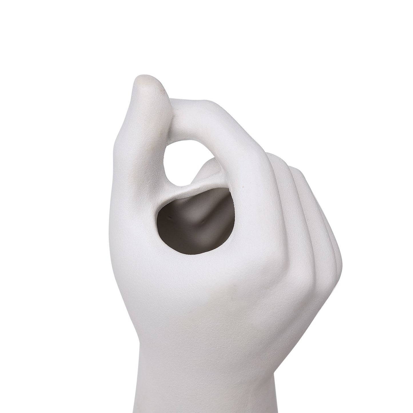 Table Vase White Color 10cm Long Ceramic Vases Decorative