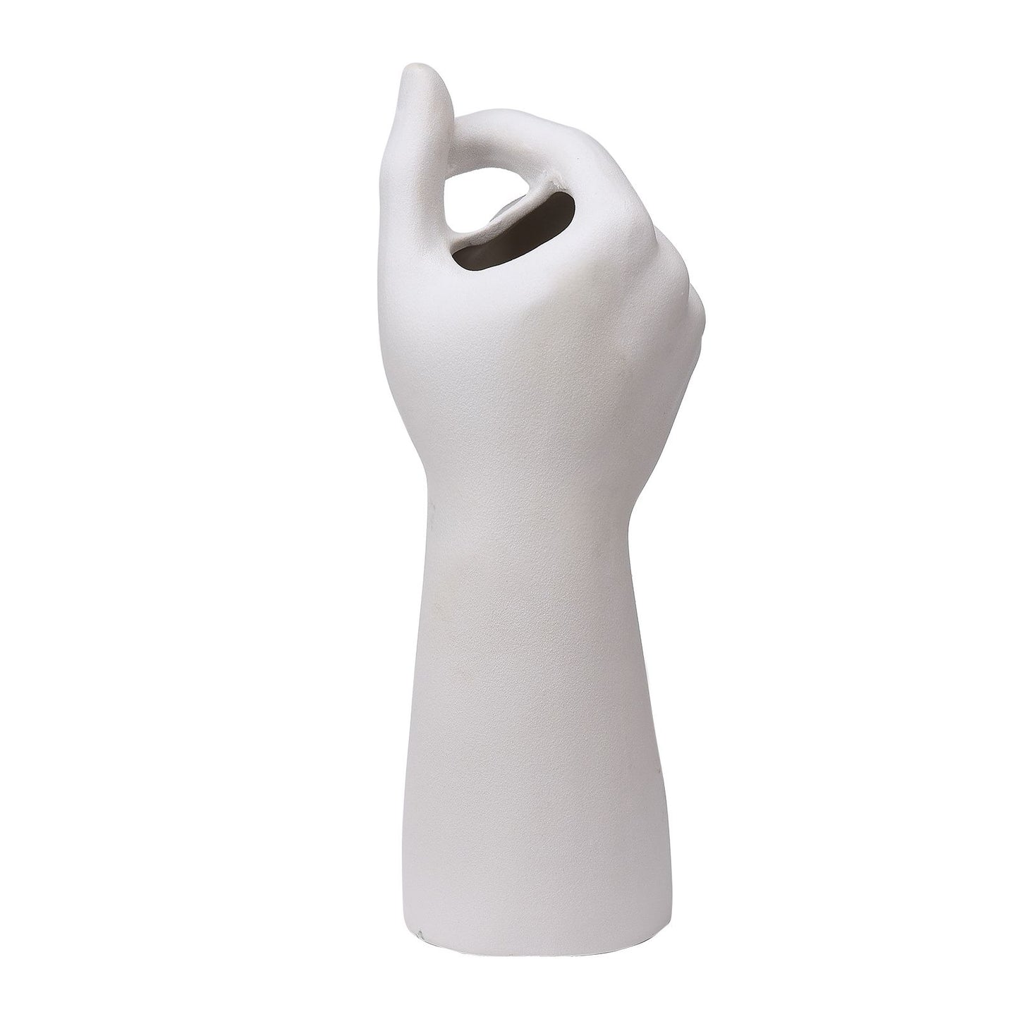 Table Vase White Color 10cm Long Ceramic Vases Decorative