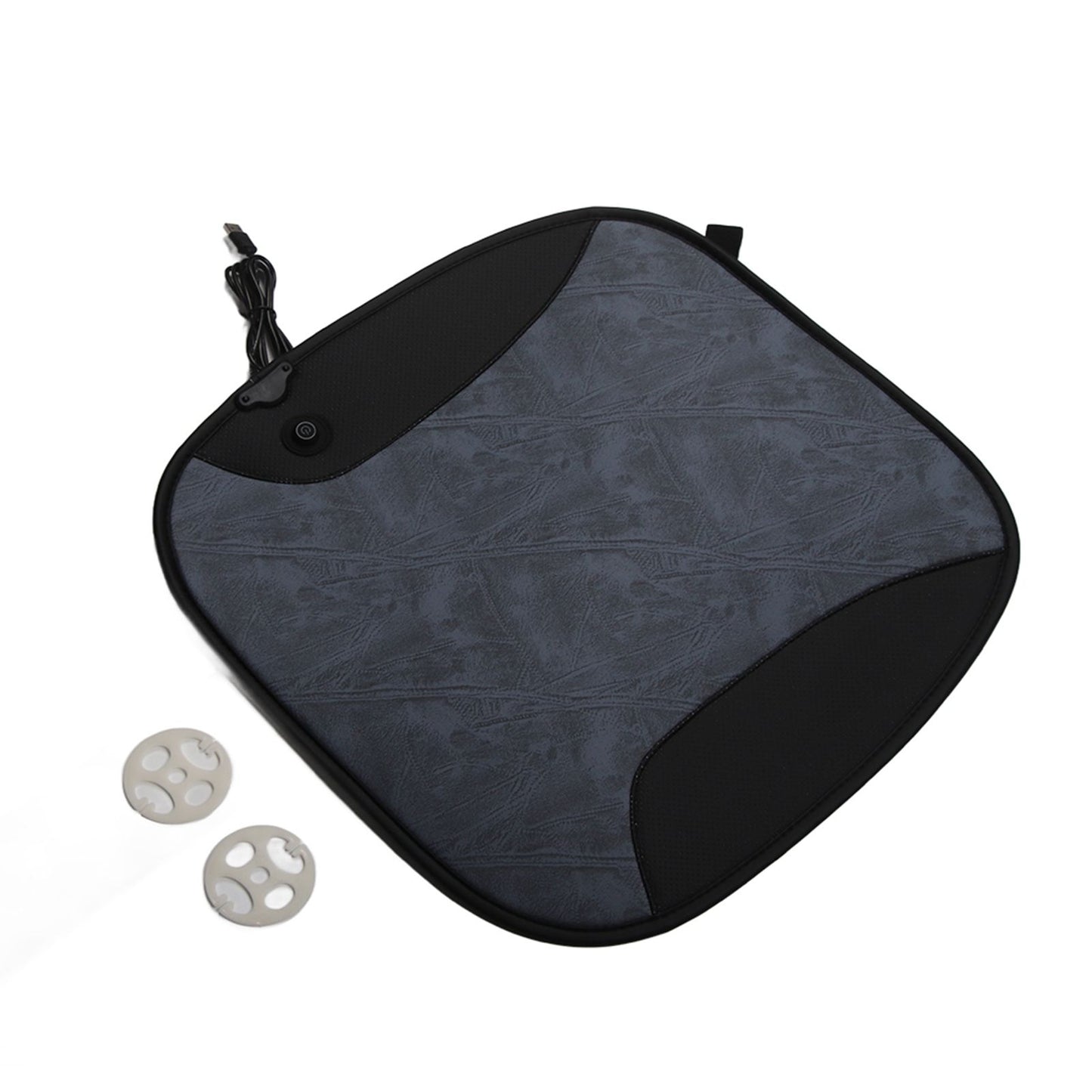 USB Heated Cushion 45 X 46cm High Nickel Wire Fiber Heating Stadium Office Home Car Seat Square Cushion