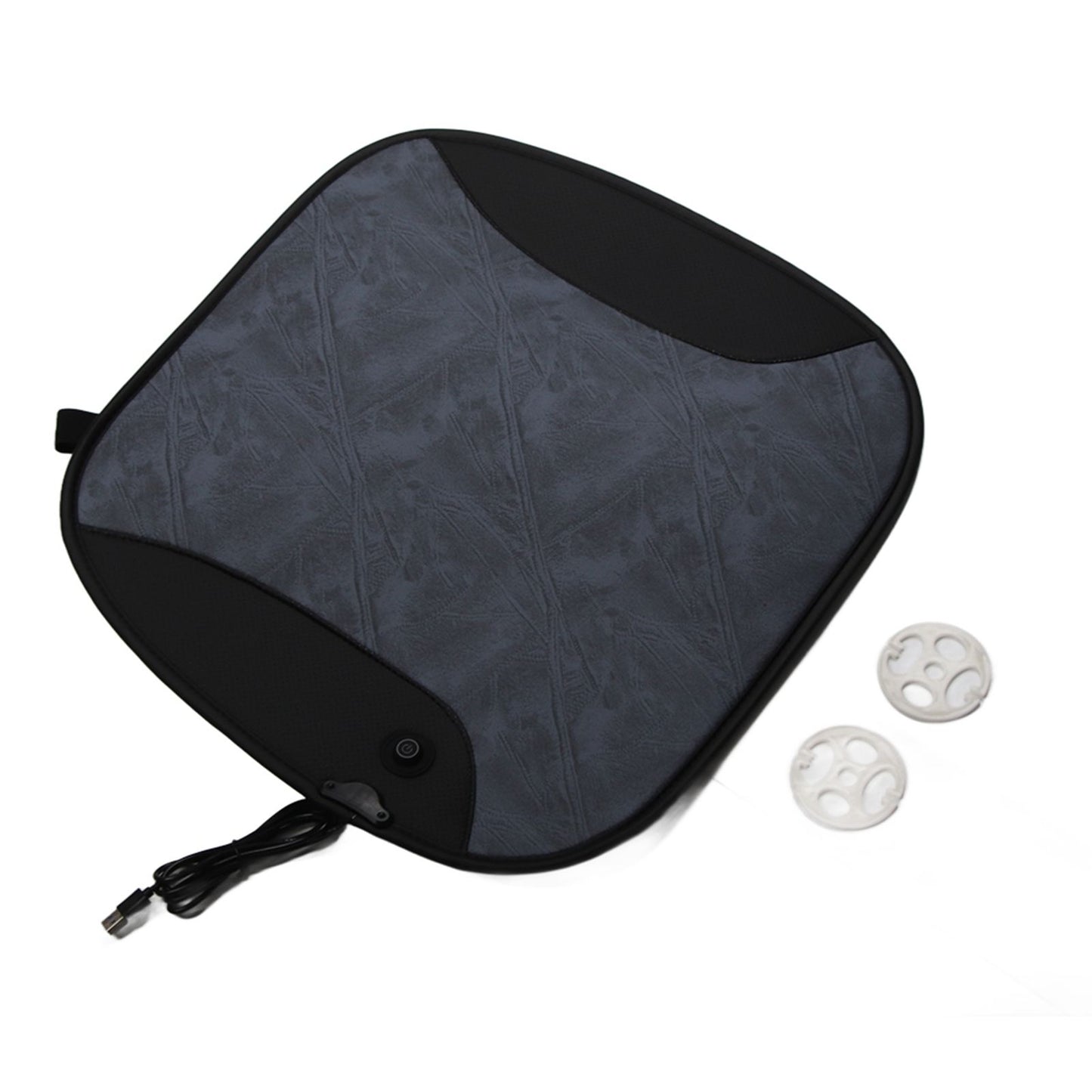 USB Heated Cushion 45 X 46cm High Nickel Wire Fiber Heating Stadium Office Home Car Seat Square Cushion