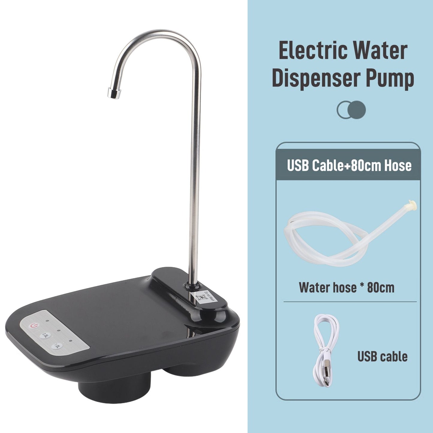 Electric Water Dispenser Home Office Multifunctional USB Pressure Water Dispenser
