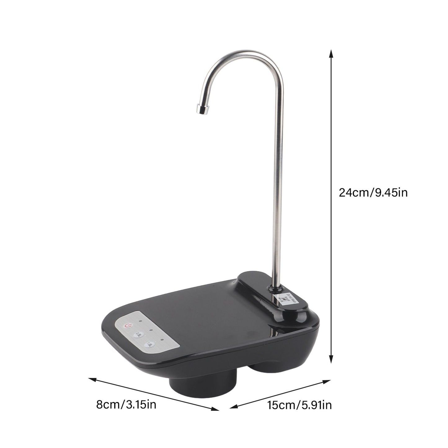 Electric Water Dispenser Home Office Multifunctional USB Pressure Water Dispenser