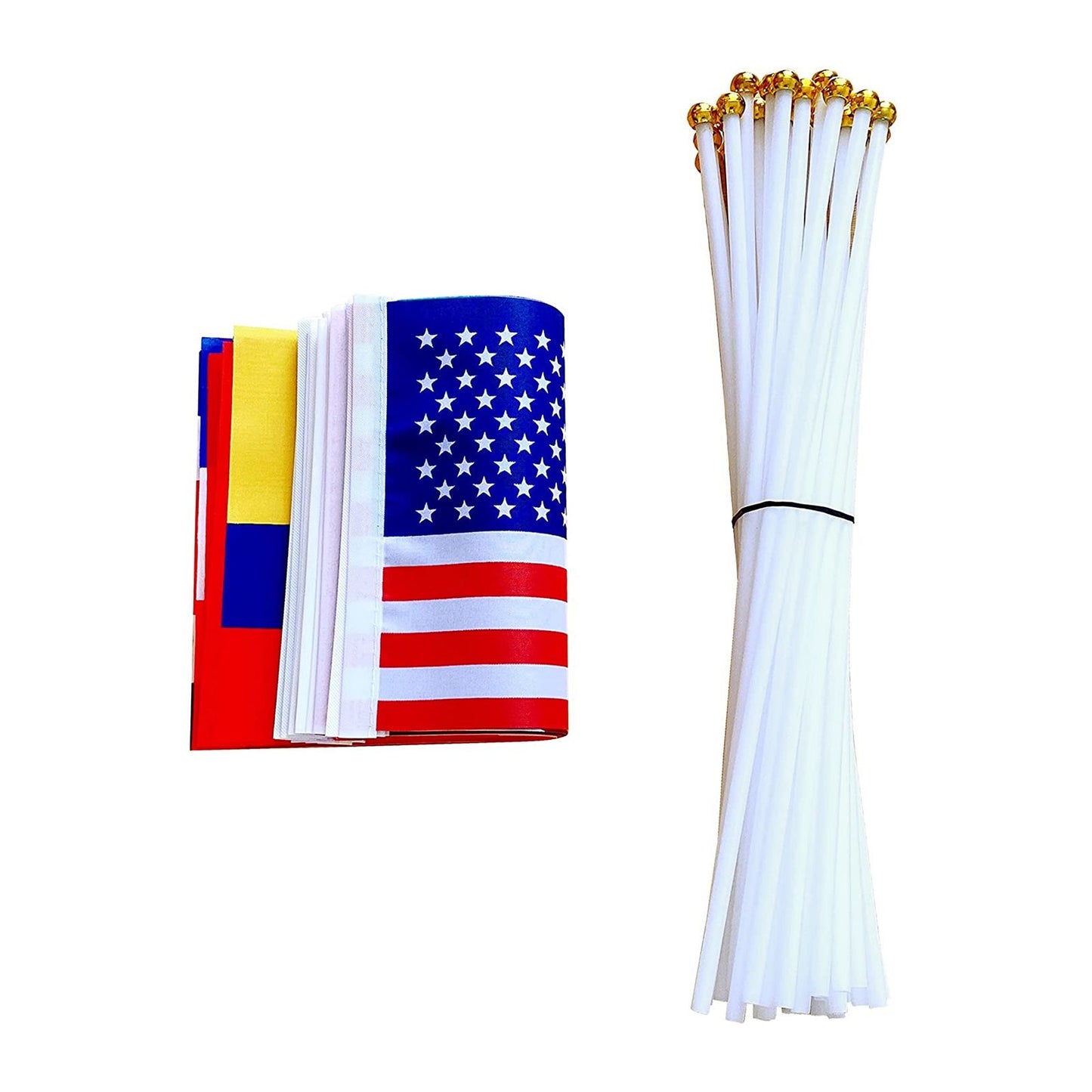 32Pcs 2022 World Cup Stick Flag