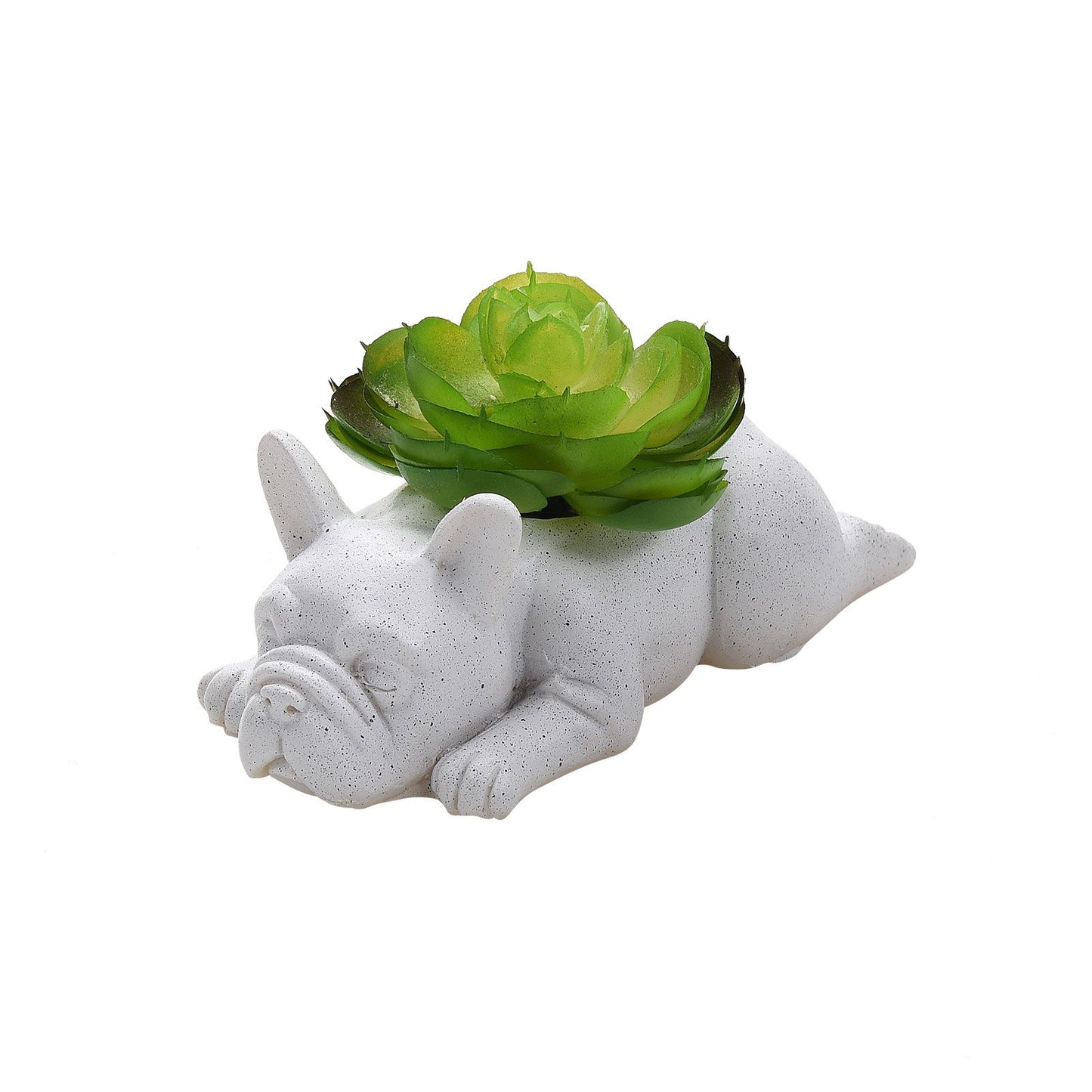 Puppy Pot Decoration Resin Pot Dog Flower Plant Pot