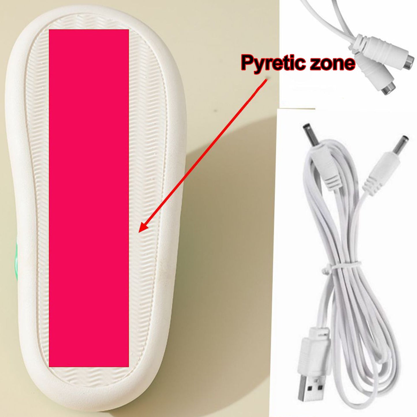 Constant Temperature 50 Degrees USB Heated Slippers