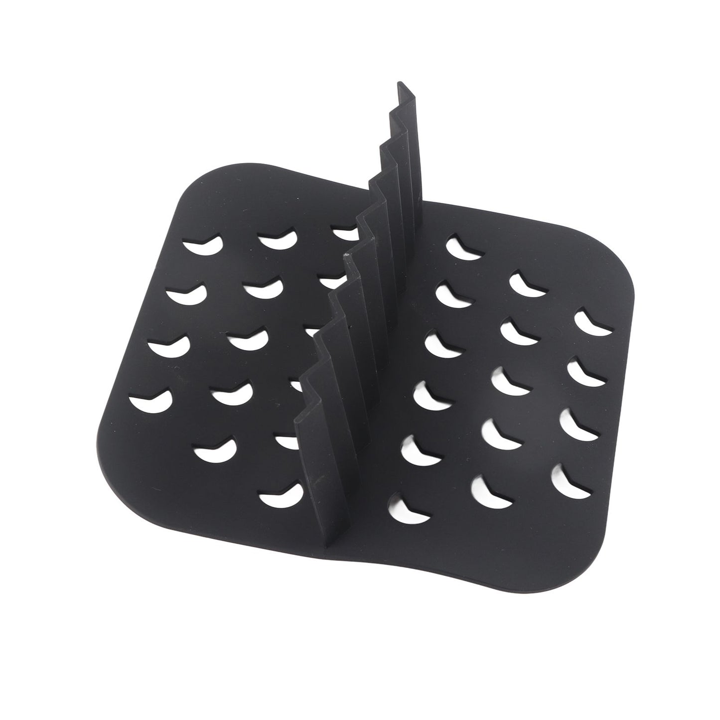 Square Air Fryer Silicone Baking Pan with Silicone Mat Air Fryer Pan