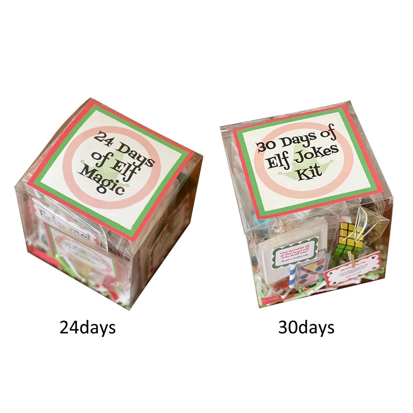 Christmas Advent Elf Gift Set Christmas Gift Set