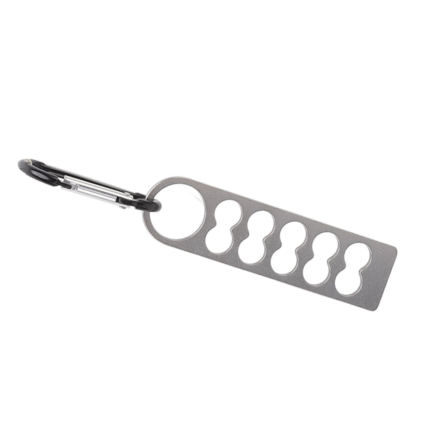 Tent Peg Organizer with Buckle 304 Stainless Steel Camping Nail Holder Tent Stakes Storage Rack