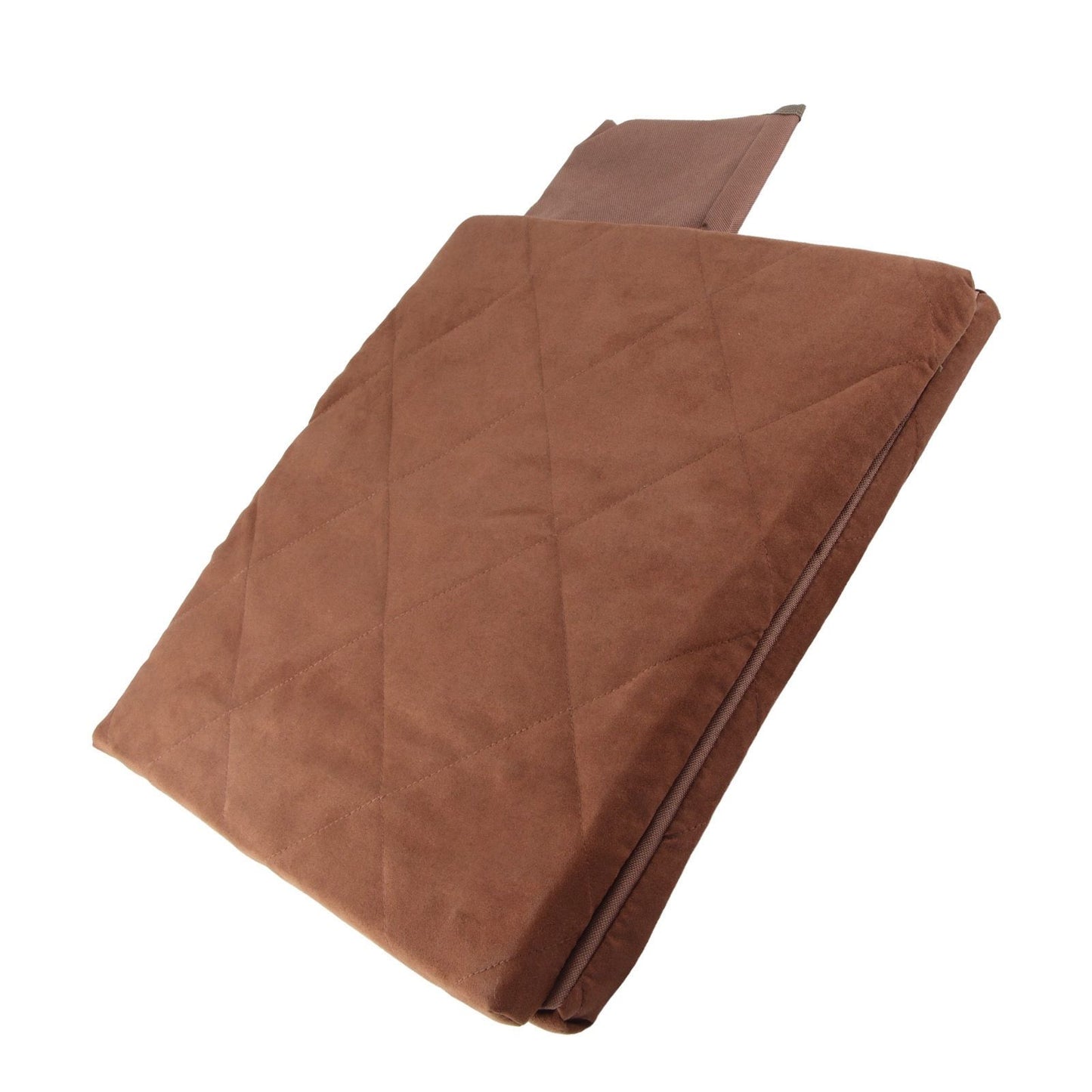 Electric Heating Seat Cushion Foldable Stadium Seats Heated Cover Pads with Backrest for Camping Fishing Hunting Khaki