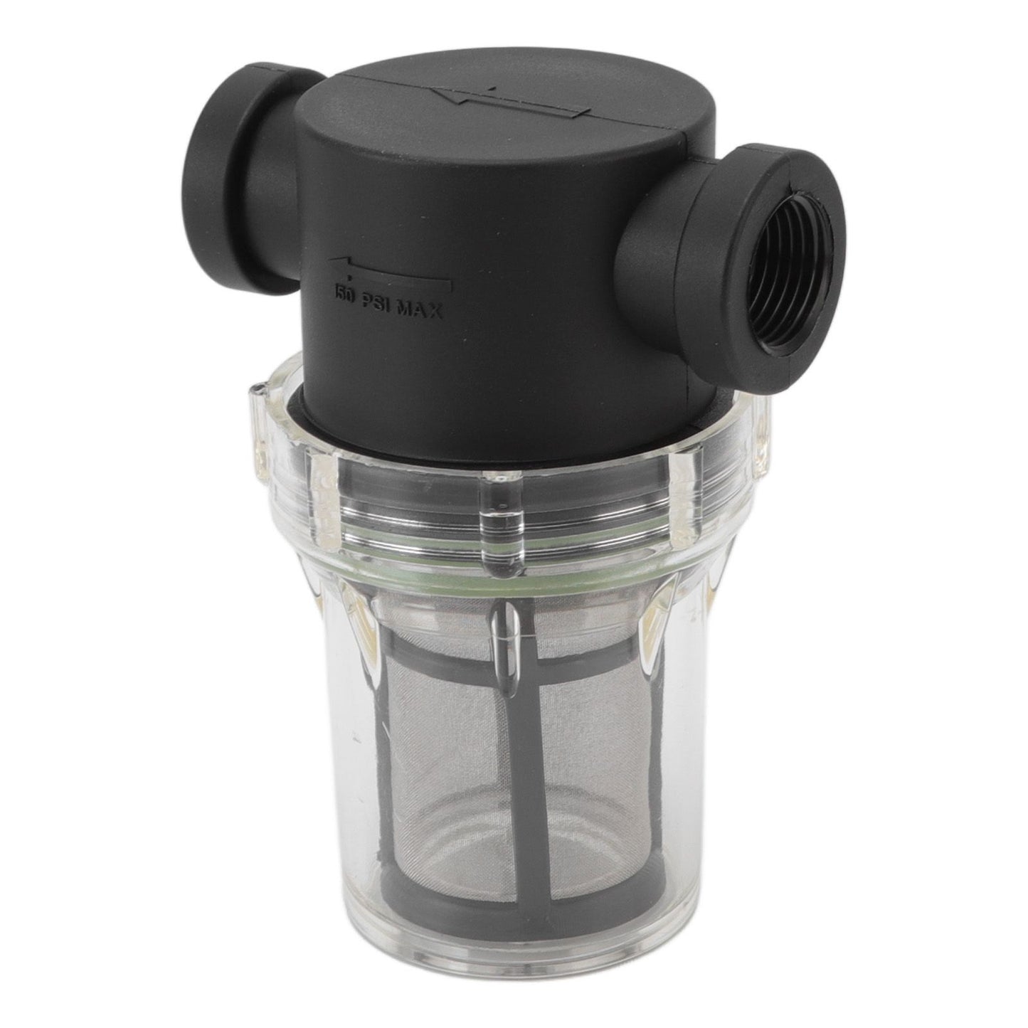 Hose Filter Plastic Sediment Impurity Garden Watering Prefilter For High Pressure Washer G1/2 100 Meshes