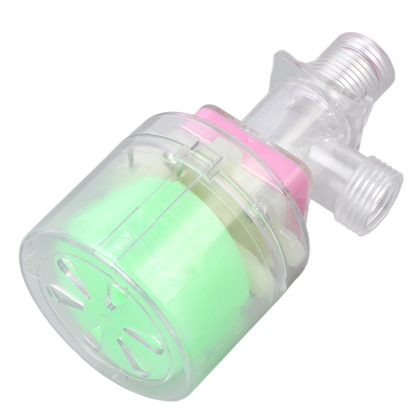 Water Lever Control Valve Transparent Full Automatic Plastic Tower Tank Floating Ball Valve G1/2 Top Water Inlet
