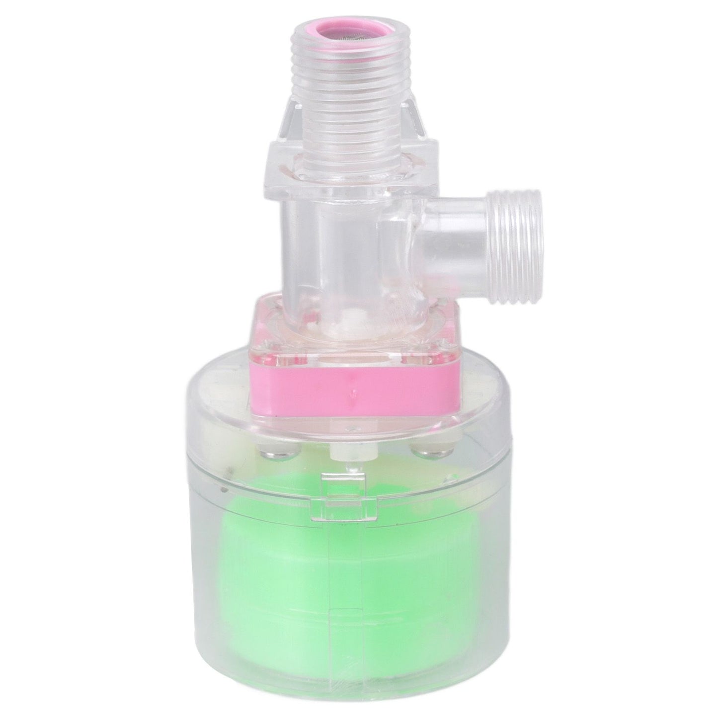 Water Lever Control Valve Transparent Full Automatic Plastic Tower Tank Floating Ball Valve G1/2 Top Water Inlet