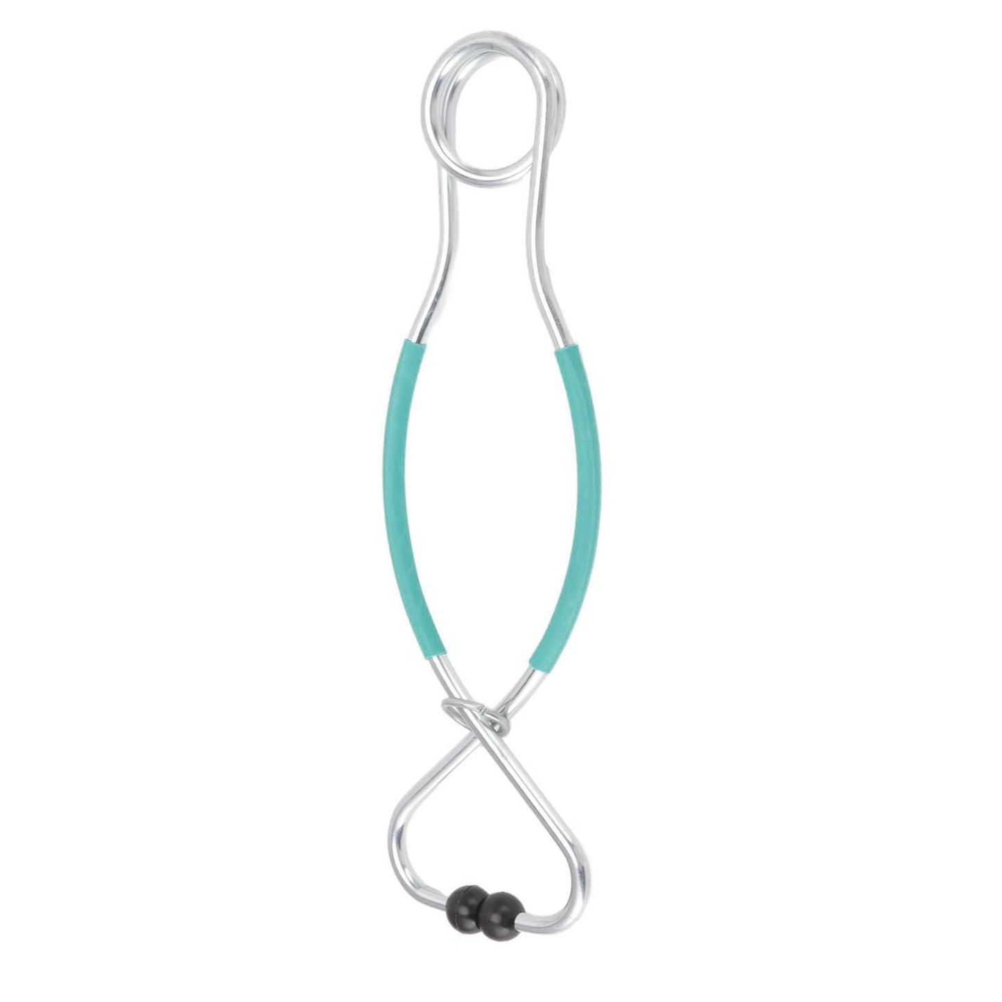 Cattle Bull Cow Nose Pliers Metal Punch Free Strong Traction Cow Pulling Tool for Farm Ranch Veterinary L Green
