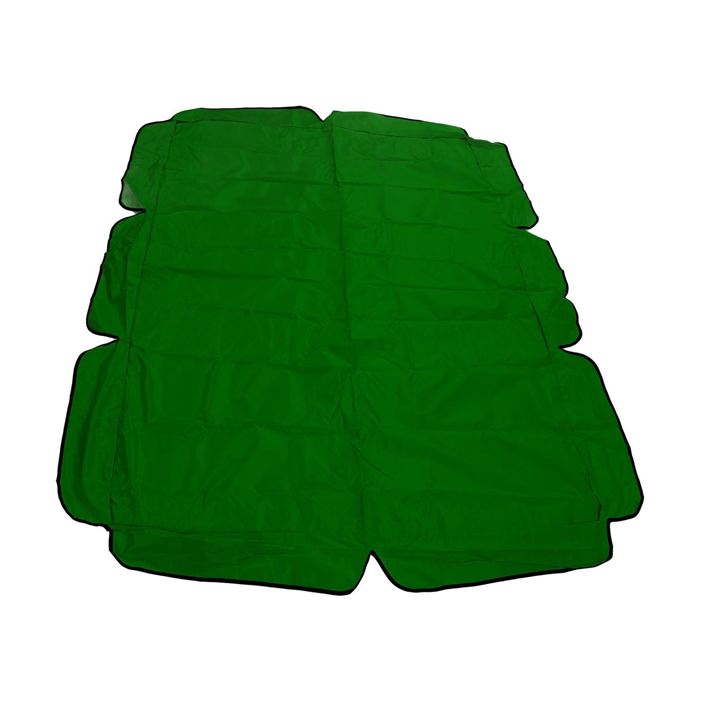 Waterproof Outdoor Swing Canopy Replacement 420D Silver Coated Oxford Fabric Swing Chair Canopy for Outdoor Garden Patio Dark Green