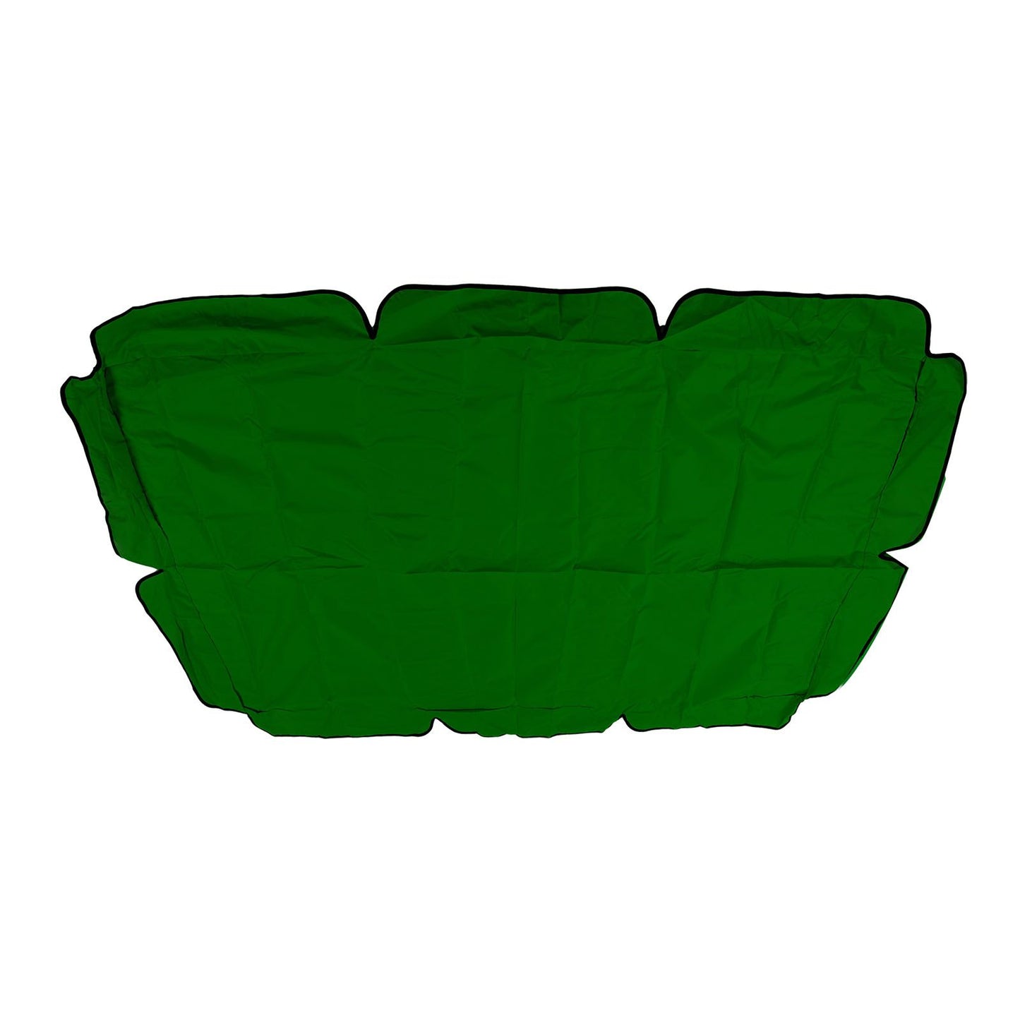 Waterproof Outdoor Swing Canopy Replacement 420D Silver Coated Oxford Fabric Swing Chair Canopy for Outdoor Garden Patio Dark Green