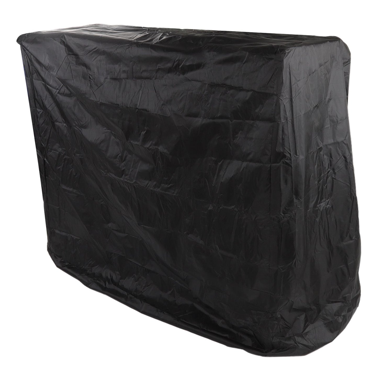 Ping Pong Table Dust Cover 190 Silver Coating Waterproof Table Tennis Cover for Outdoor Courtyard Drawstring Style 155x75x150cm / 61.0x29.5x59.1in Black