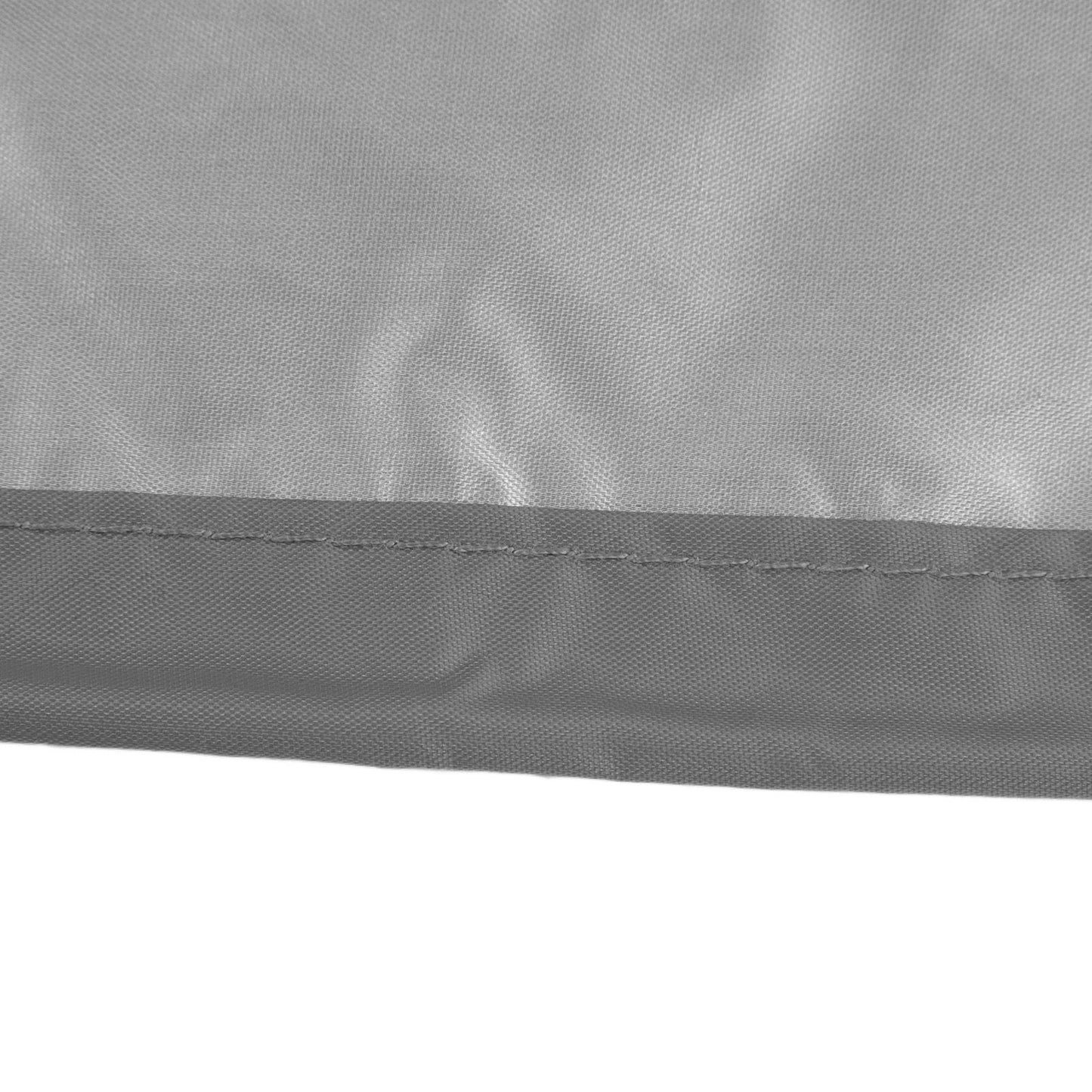 SPA Cover Square Waterproof 190 Silver Coated Polyester Taff Weather Resistant Hot Tub Cover Protector for Bathtub 207x207x30cm/81.5x81.5x11.8in Grey