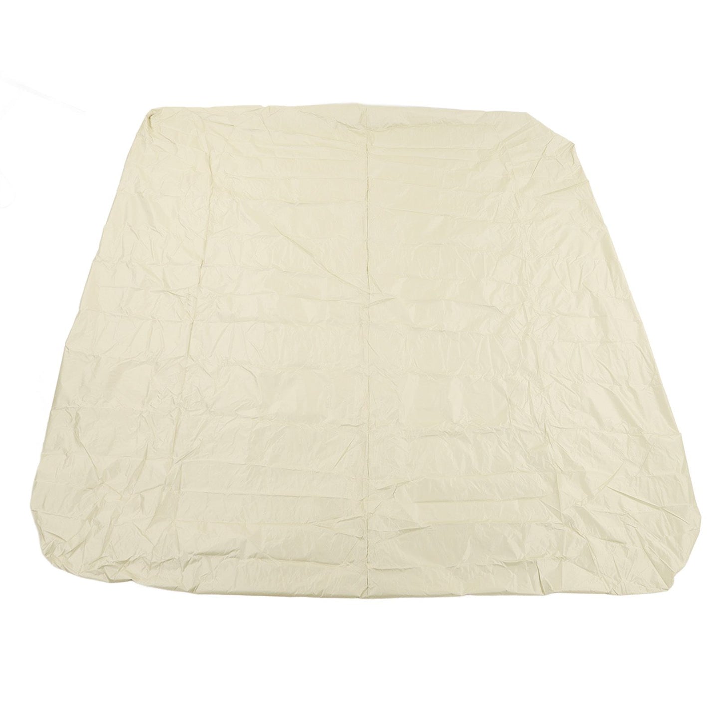 Outdoor Bathtub Dust Cover 190 Silver Coated Polyester Taffeta Waterproof Hot Spring Cover Quadrate Spa Bath Rainproof Cover 210x210x30cm Beige