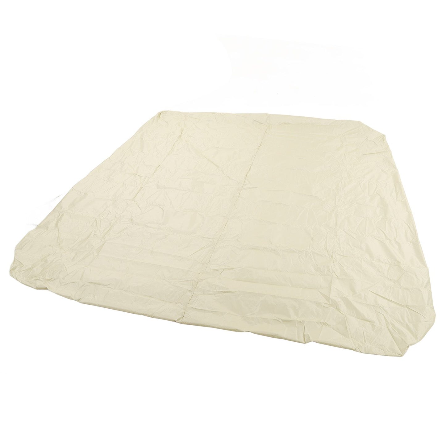 Outdoor Bathtub Dust Cover 190 Silver Coated Polyester Taffeta Waterproof Hot Spring Cover Quadrate Spa Bath Rainproof Cover 210x210x30cm Beige