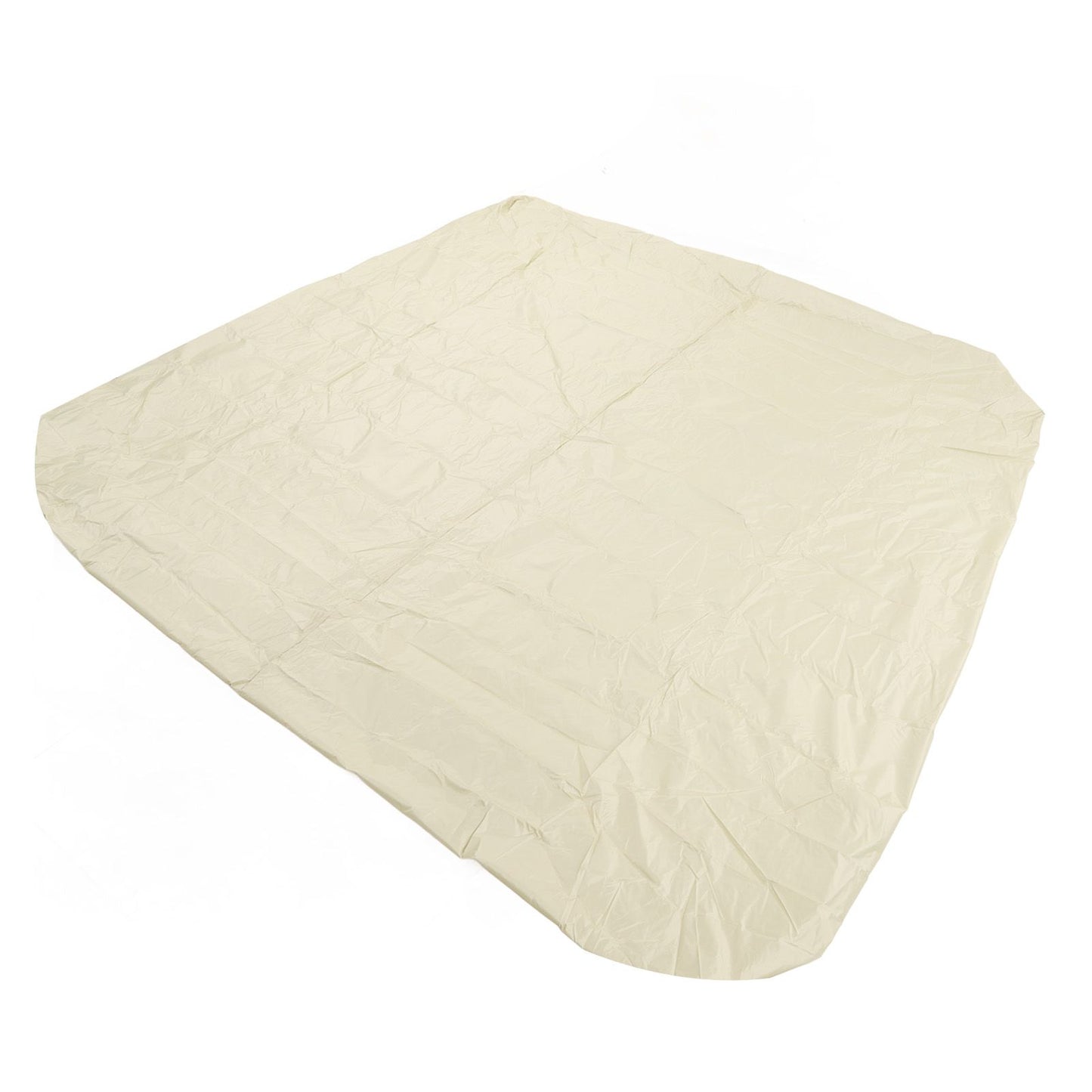 Outdoor Bathtub Dust Cover 190 Silver Coated Polyester Taffeta Waterproof Hot Spring Cover Quadrate Spa Bath Rainproof Cover 210x210x30cm Beige