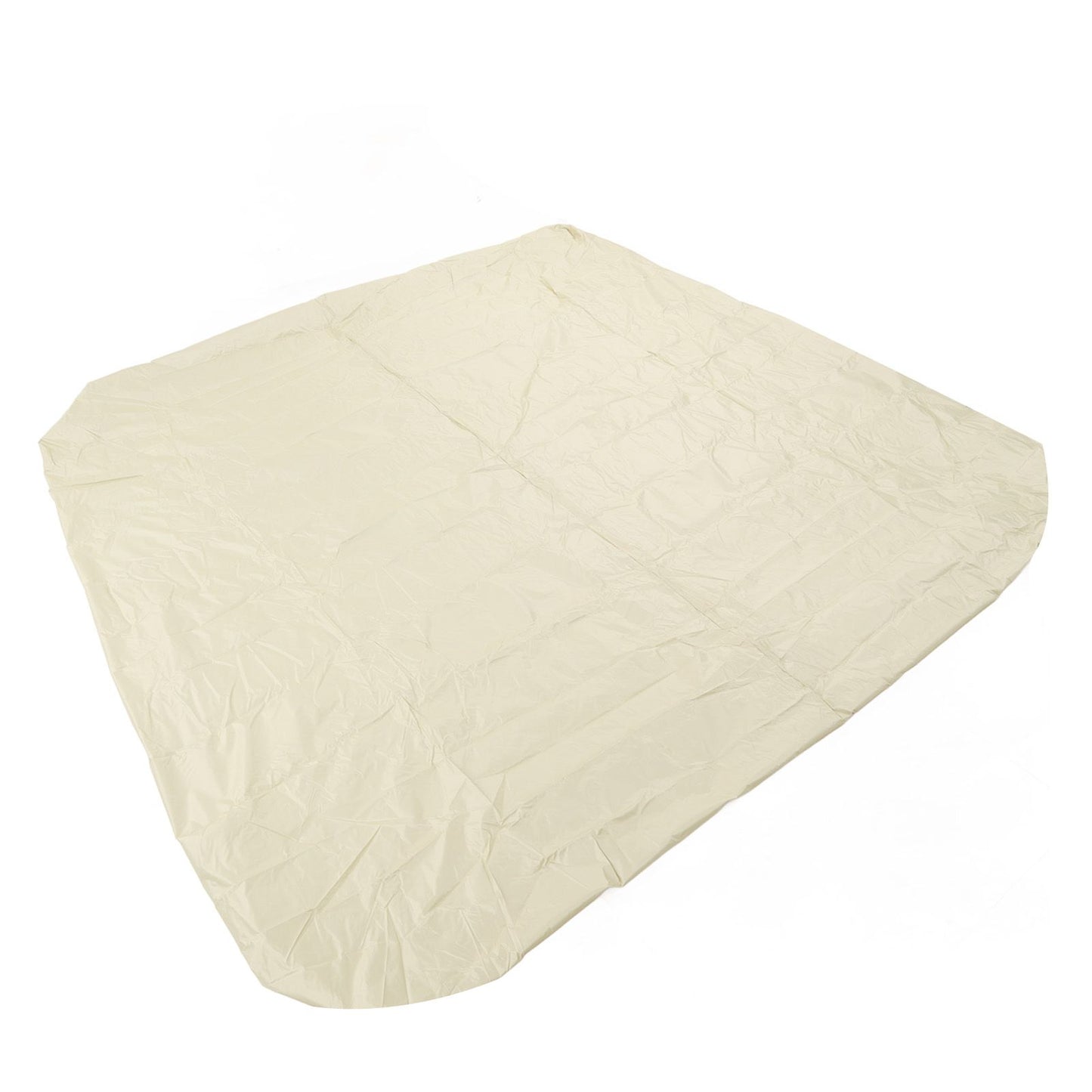Outdoor Bathtub Dust Cover 190 Silver Coated Polyester Taffeta Waterproof Hot Spring Cover Quadrate Spa Bath Rainproof Cover 210x210x30cm Beige