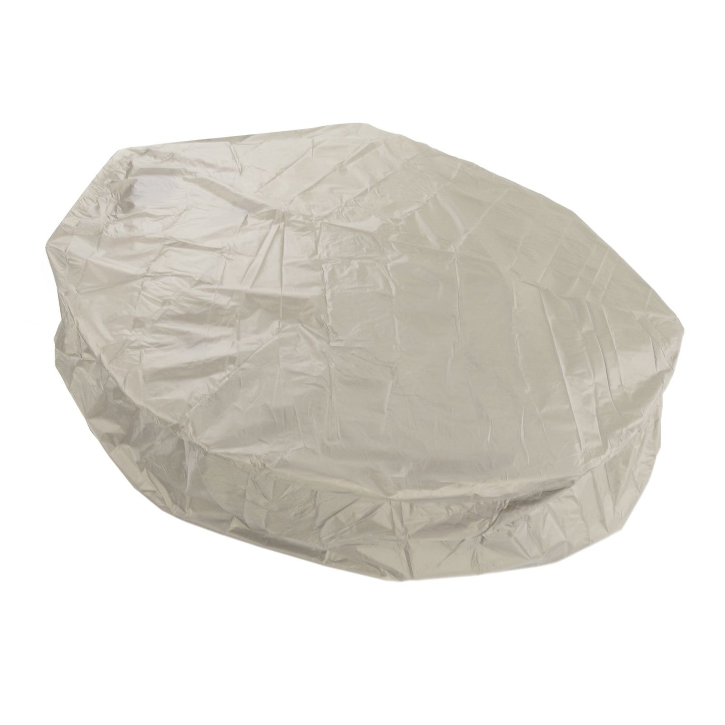 Outdoor Furniture Dust Covers Round Bathtub Cover 190 Silver Polyester Taffeta Hot Tub Waterproof Cover 190x30cm Beige