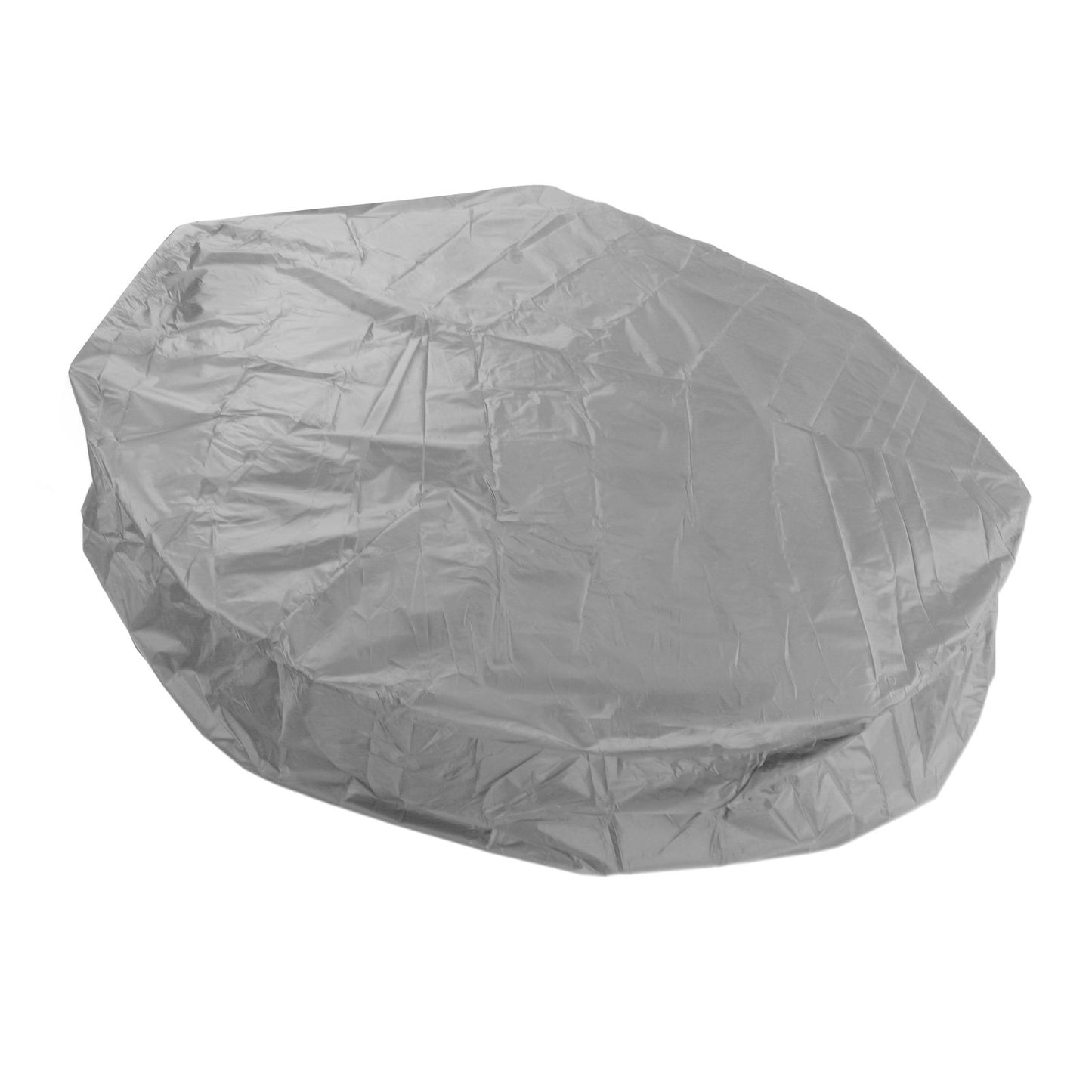 Outdoor Furniture Dust Covers Round Bathtub Cover 190 Silver Polyester Taffeta Hot Tub Waterproof Cover 190x90cm Grey
