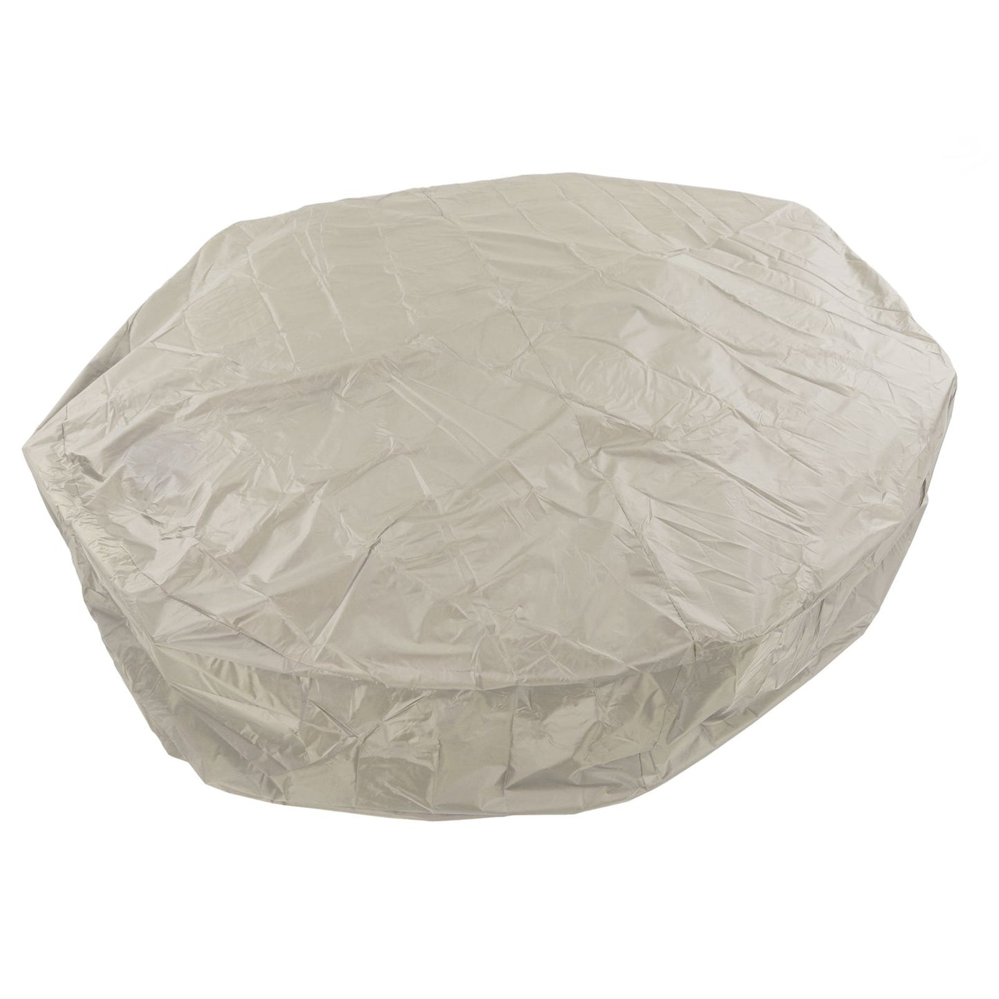 Outdoor Furniture Dust Covers Round Bathtub Cover 190 Silver Polyester Taffeta Hot Tub Waterproof Cover 190x90cm Beige