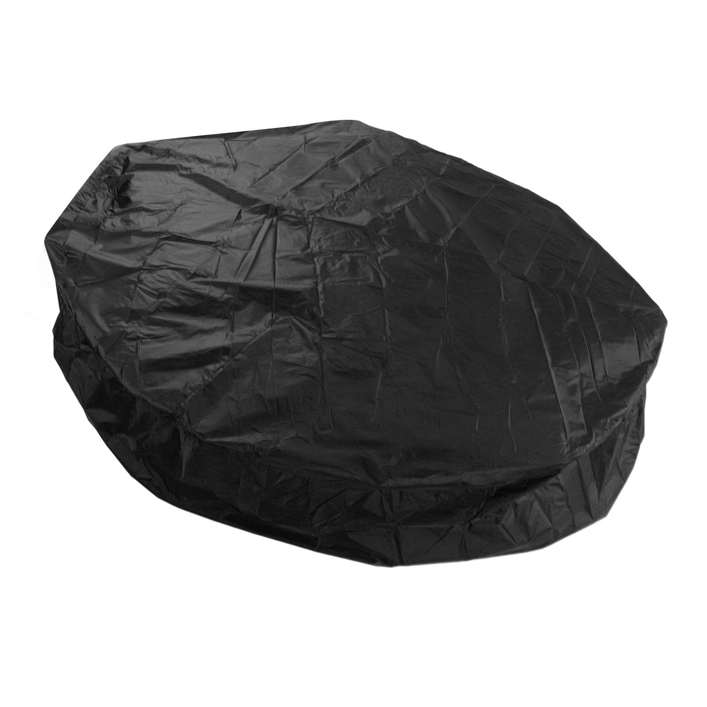 Outdoor Furniture Dust Covers Round Bathtub Cover 190 Silver Polyester Taffeta Hot Tub Waterproof Cover 190x90cm Black