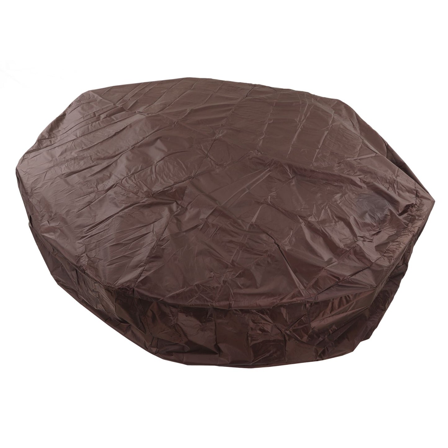 Outdoor Furniture Dust Covers Round Bathtub Cover 190 Silver Polyester Taffeta Hot Tub Waterproof Cover 190x90cm Coffee