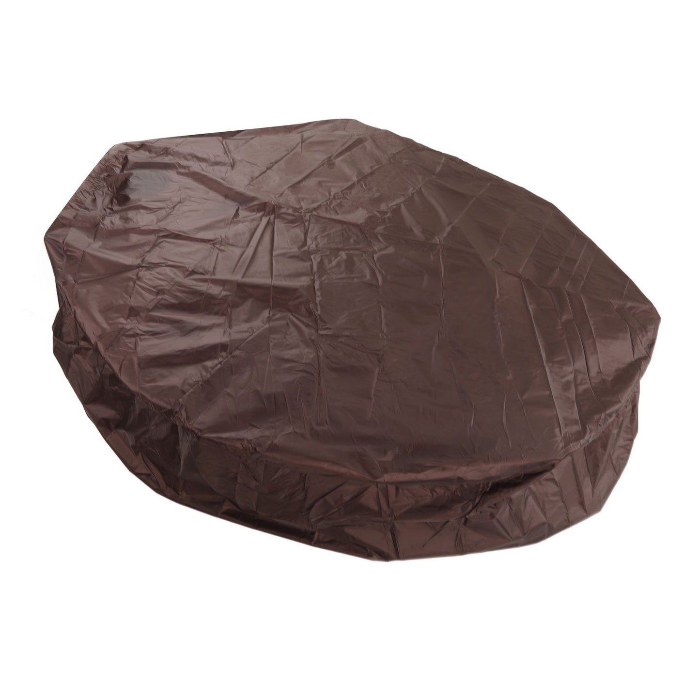 Outdoor Furniture Dust Covers Round Bathtub Cover 190 Silver Polyester Taffeta Hot Tub Waterproof Cover 210x30cm Coffee