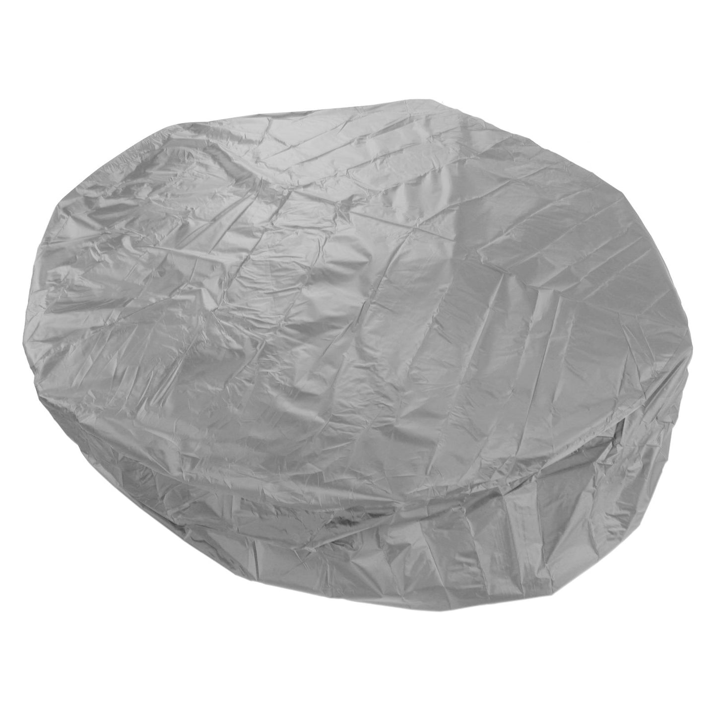 Outdoor Furniture Dust Covers Round Bathtub Cover 190 Silver Polyester Taffeta Hot Tub Waterproof Cover 215x70cm Grey