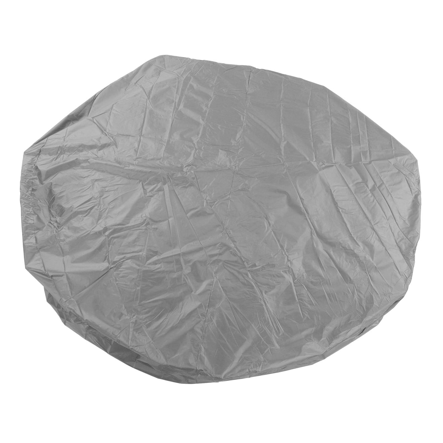 Outdoor Furniture Dust Covers Round Bathtub Cover 190 Silver Polyester Taffeta Hot Tub Waterproof Cover 215x70cm Grey