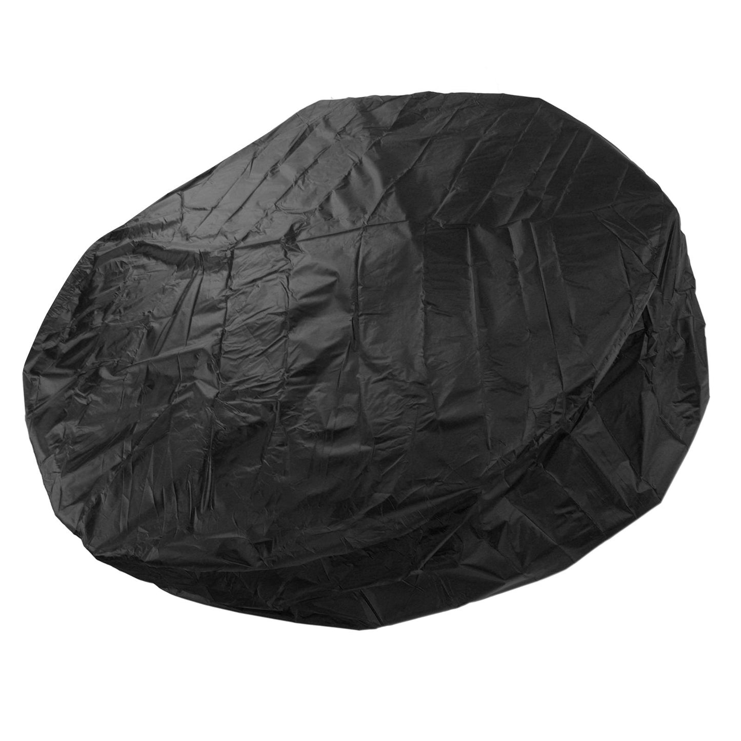 Outdoor Furniture Dust Covers Round Bathtub Cover 190 Silver Polyester Taffeta Hot Tub Waterproof Cover 215x70cm Black