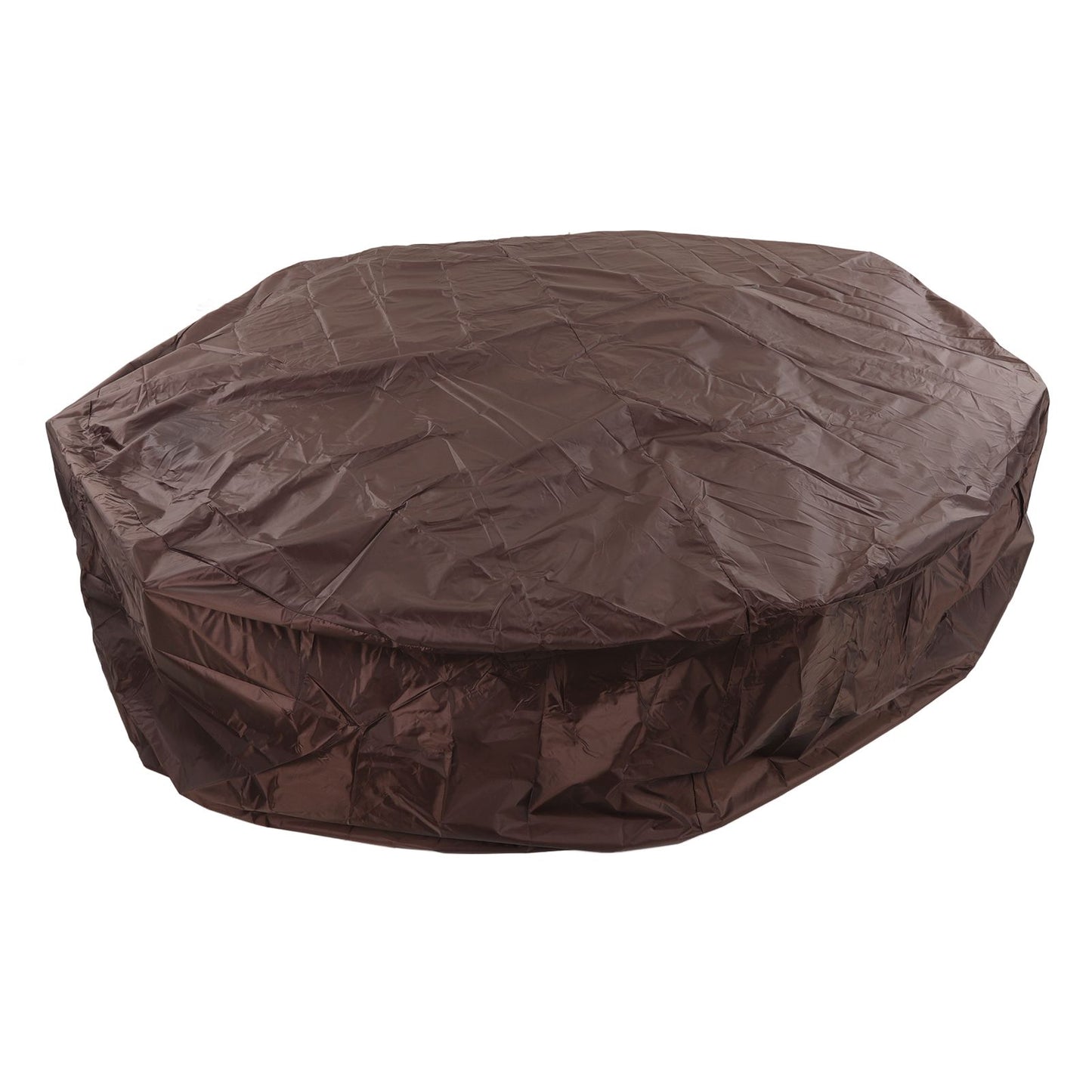 Outdoor Furniture Dust Covers Round Bathtub Cover 190 Silver Polyester Taffeta Hot Tub Waterproof Cover 215x70cm Coffee