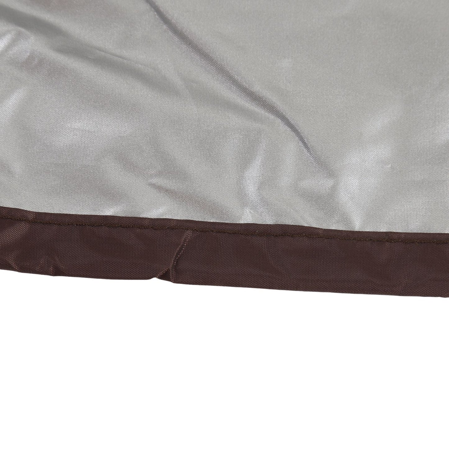 Outdoor Furniture Dust Covers Round Bathtub Cover 190 Silver Polyester Taffeta Hot Tub Waterproof Cover 215x70cm Coffee