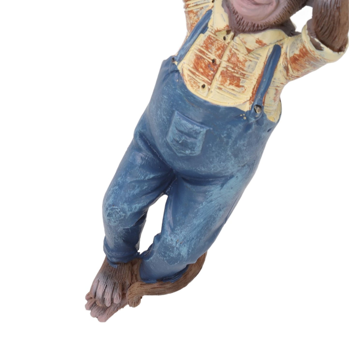 Garden Monkey Statues Cute Simulation Resin Hanging Monkey Garden Ornament for Outdoor Garden Lawn Patio